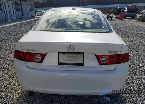 2005 Acura Tsx z USA, uszkodzony, nr VIN JH4CL96825C004089